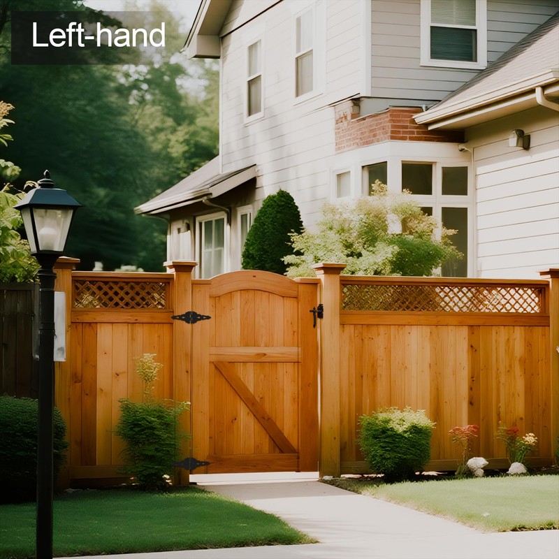 SANKEYTEW 8 Inch Heavy Duty Gate Hinges For Wooden Fences