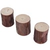 Wood Stakes Cylindrical Pine Log DIY Painting Material Flower Pot