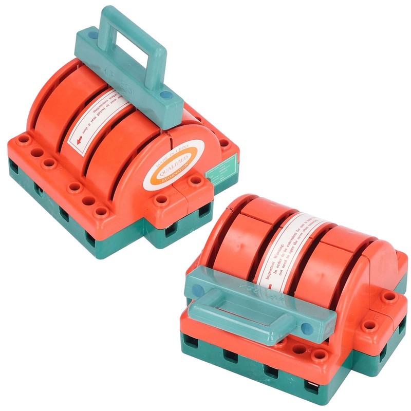 Electrical Disconnect Knife Switch 4 Pole Double Throw DPDT Safety