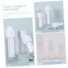 VICASKY Cosmetics Airless Pump Bottle 3pcs Travel Lotion Pump Containers