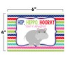 Hip Hippo Hooray You're Amazing Good Work Pun Single (1)