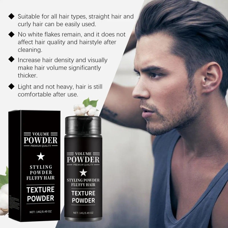 Polvo De Textura Del Cabello, Polvo Para Peinar El Cabello