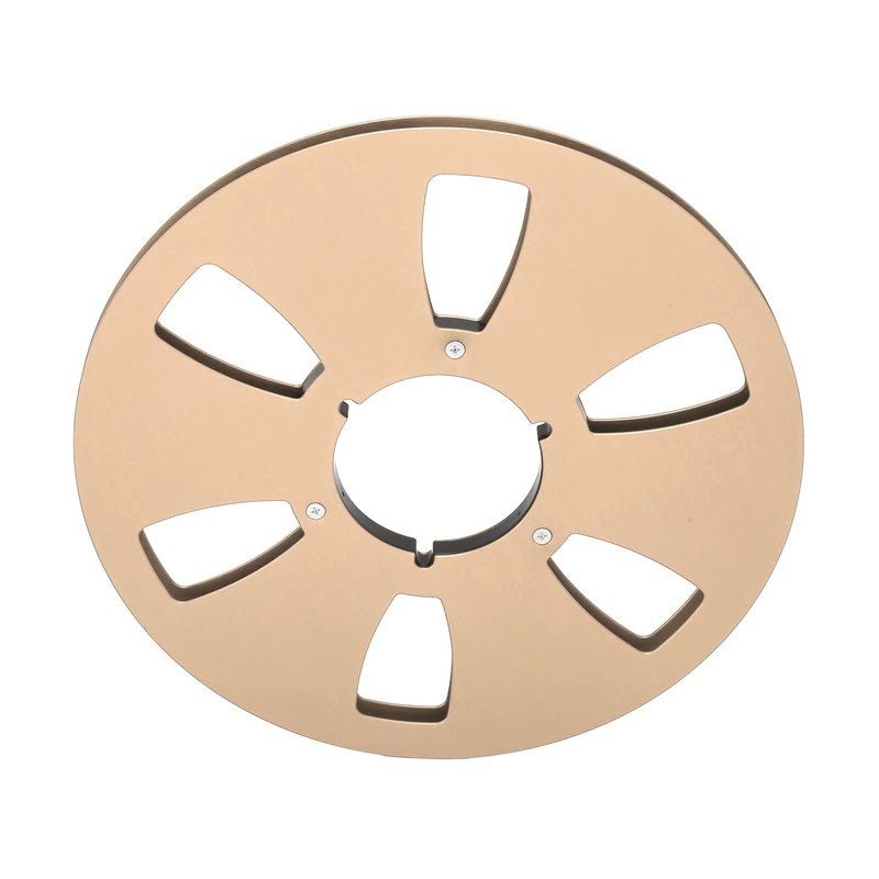 1/4 10.5 Inch Empty Takeup Reel 6 Hole Aluminum Alloy
