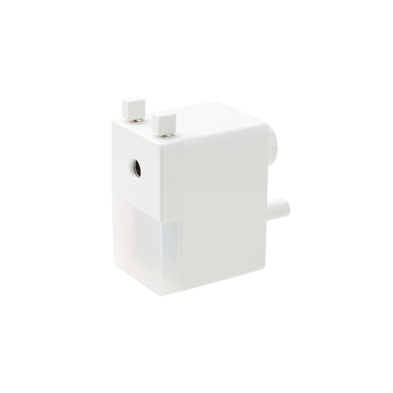 Muji NDB06A5S Manual Pencil Sharpener, Small, Light Gray, Approx. W