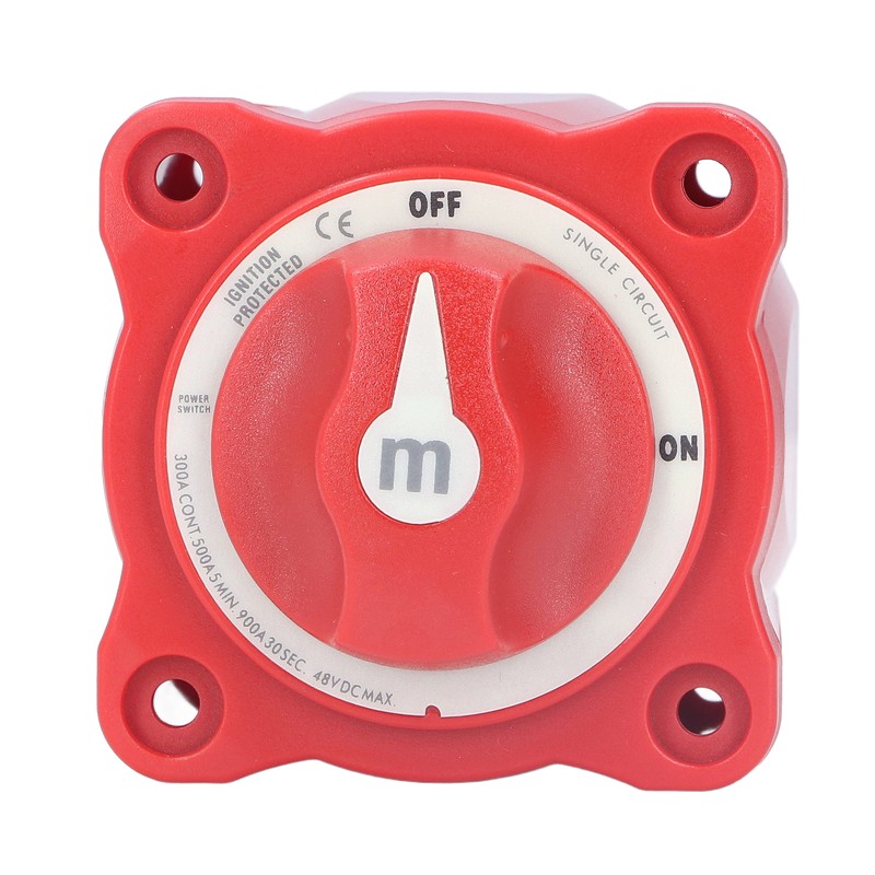 300A Battery Disconnect Switch ON/Off Single Circuit Power Isolator IP66