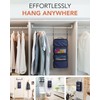 Vokelater Suitcase Organizer, Travel Luggage Organizer Hanging Shelves Packing Cube