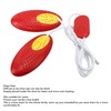 Shoe Dryer Red with Timer Ceramic Heater Deodorizing Function Fast