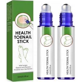 2pcs Nailshield Anti Fungal Stick, 20ml Nail Shield Stick Roll On, Monsalife Natural Nail Strengthener for Damaged Nails