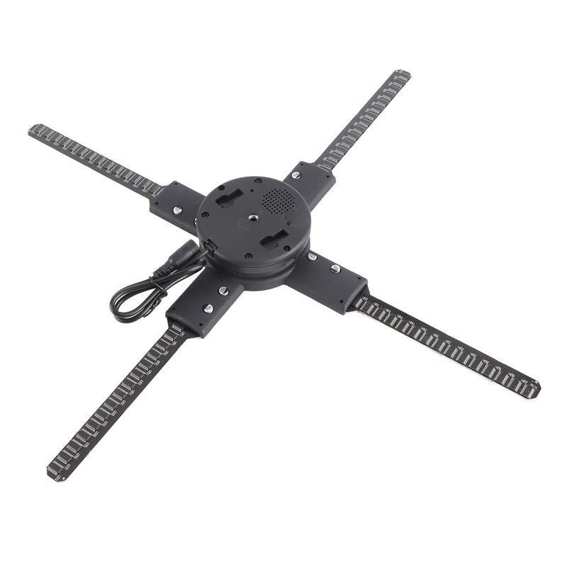 3D Hologram Fan 45cm 4 Blades 3D Holographic Projector Video