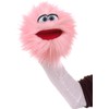 Living Puppets W808 Hand Puppet Chat Aunt Pink