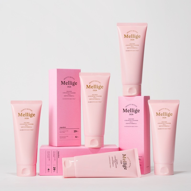 Melridge 1826 Melizi 1826 Raw Coix Pack Cleanser Set of