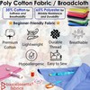 Barcelonetta | Poly Cotton Fabric for Sewing | Broadcloth Fabric