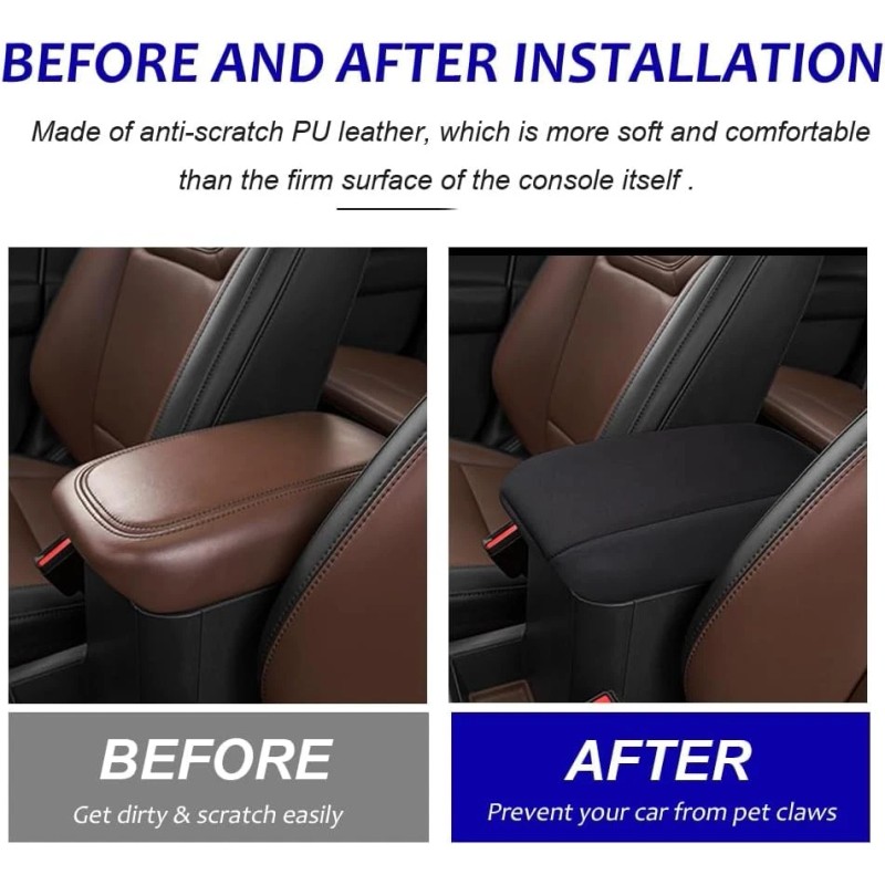 Unbranded For Ford Maverick 2022-2025 Car Black Center Console Armrest