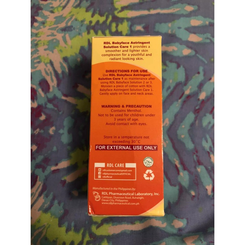 Babyface 1- Babyface Astringent 60ml