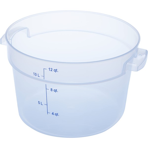 Carlisle FoodService Products Storplus Round Food Storage Container with Stackable