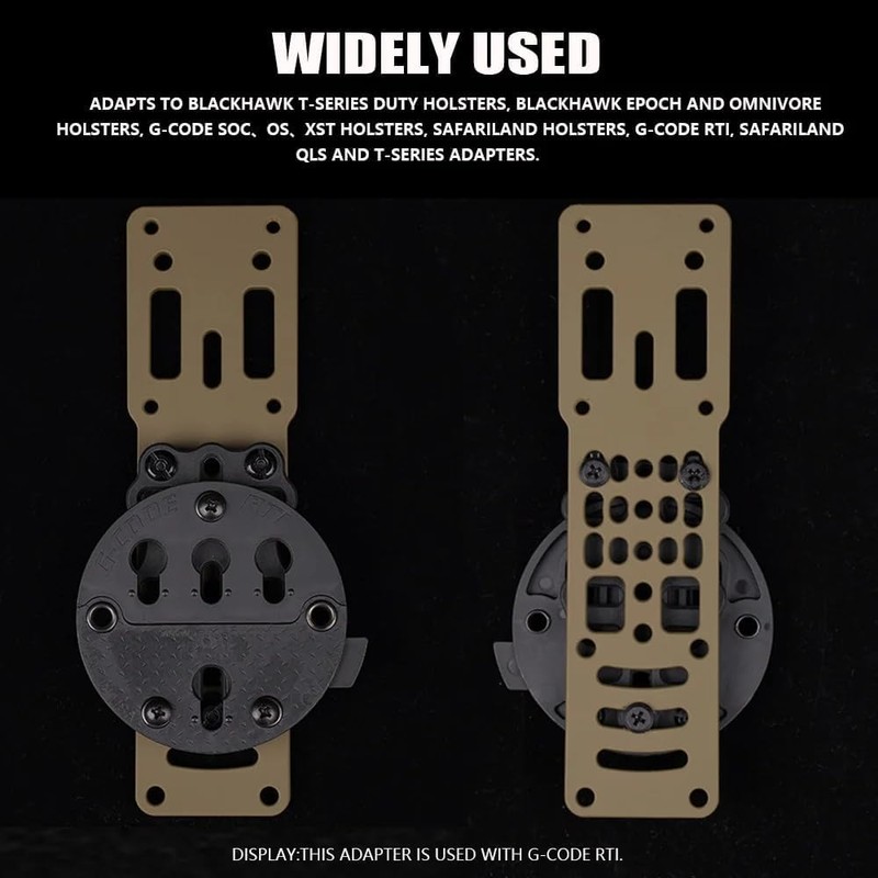 Peminkoo Modular Pistol Holster Adapter Base Military Hunting Airsoft G1ock
