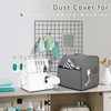 Luxja Dust Cover for Overlocker, Overlocker Machine Cover with Storage