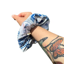 Los Angeles City Scrunchie Hair Tie Ponytail Scrunchies For Women and Little Girls