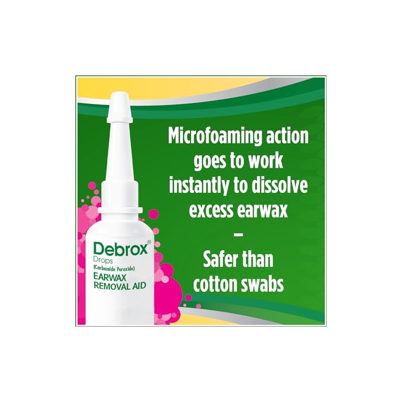 Debrox Drops Earwax Removal Aid | 0.5 oz | Pack