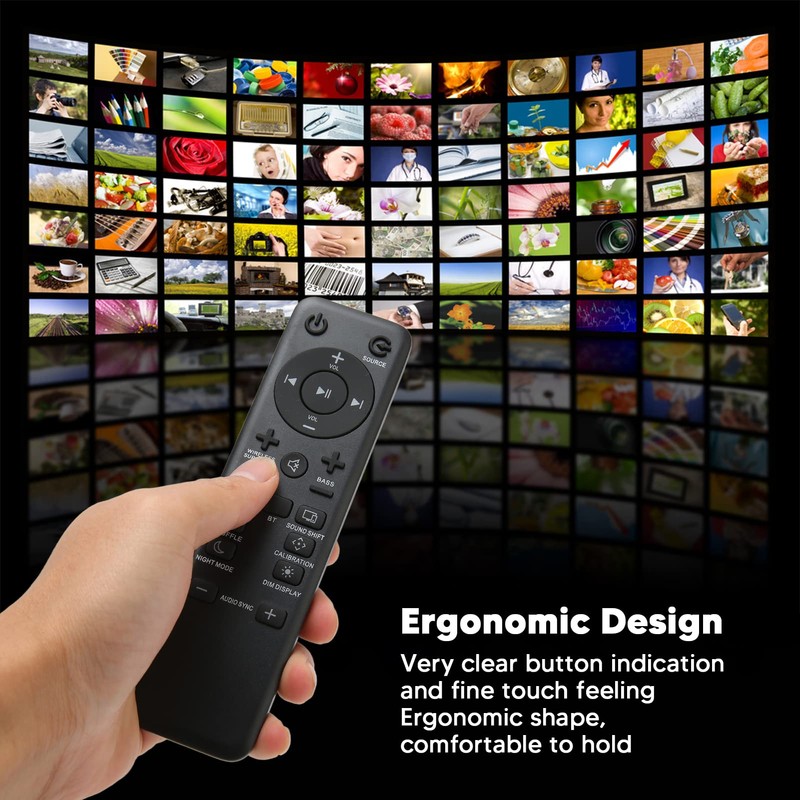 Remote Control for Soundbar, Speaker Remote Control Replacement for BAR