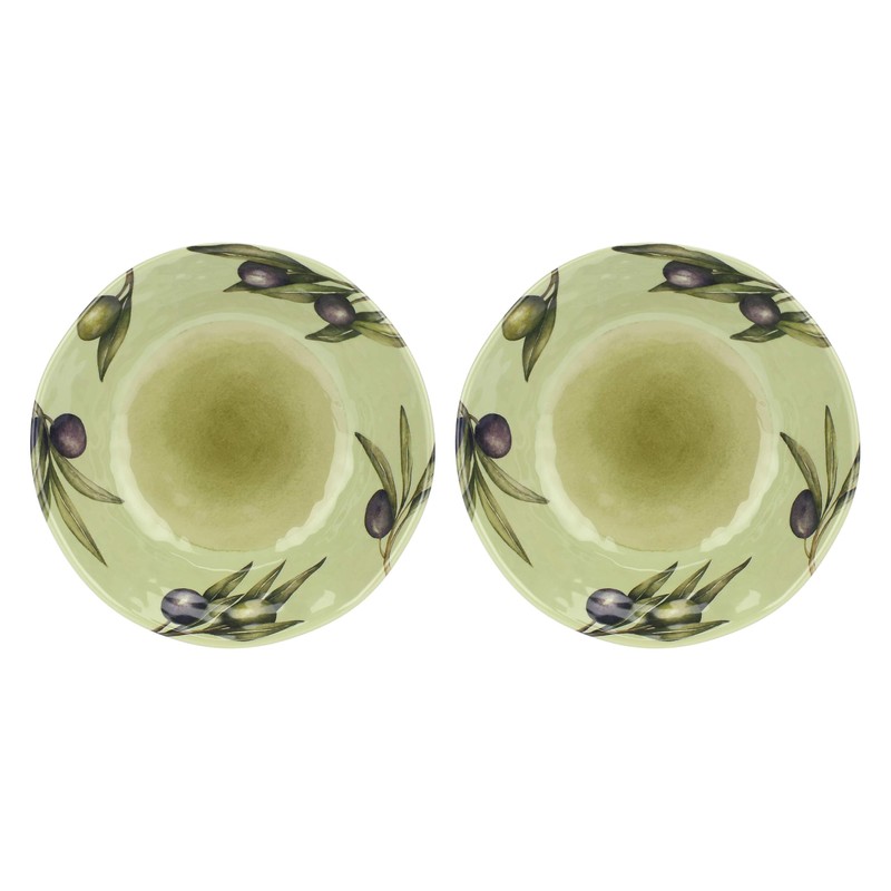 Rose & Tulipani Olyvia Soup Plates, Set of 2