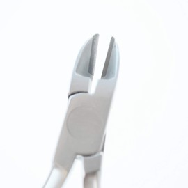 J&J Ortho Orthodontic Plier Ligature Cutter for Soft Wire 175mm TC Insert Long Handles