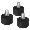 PATIKIL Universal M8x30mm Rubber Tripod Feet 3pcs Anti-Slip Tripod Replacement