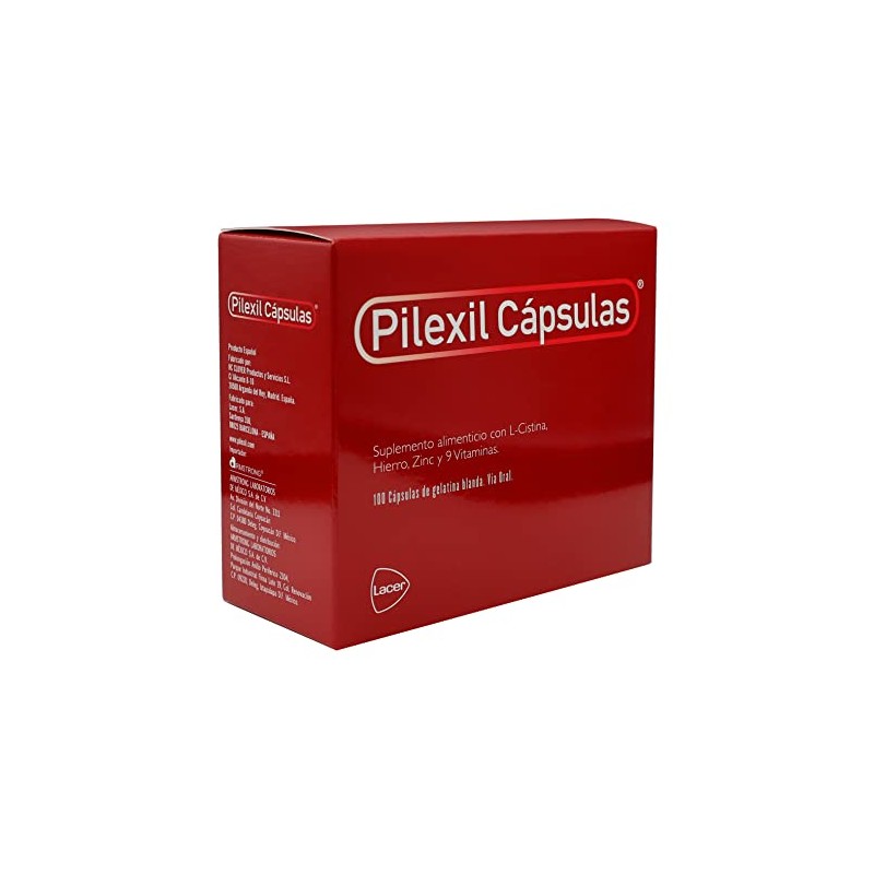 Pilexil Cápsulas de Gelatina Blanda caja c/100