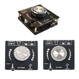 ZK-502H ZK-502M ZK-1002M 50WX2 100WX2 Mini 2.0 Stereo Bluetuth 5.0 Digital Power Amplifier Board Audio AMP Amplificador Module New 2025 for Arrival High for Quality