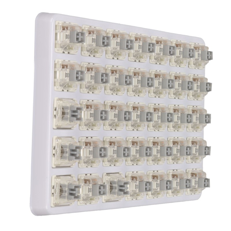 35 Pcs Keyboard Switch 3 Pin RGB SMD Linear Dustproof