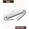 LLTOP Dimmable LED Driver 60W 12V Waterproof IP67 Triac 0-10v