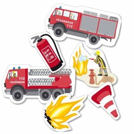 XXL Confetti Exciting Fire Brigade 24-Piece Set