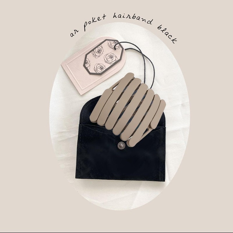 MAGPIE Foldable Headband Hair Accessories, Hair Band, Cleansing, Makeup, Headband,