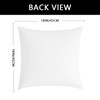 Mardi Gras Throw Pillow Covers 18x18 Set of 4 Fleur