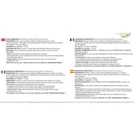 Vita World Menaquinone MK-7 Vitamin K2 All-Trans 100µg 60 Vegetarian Capsules Made in Germany