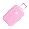 Ailgely Baby Suitcase Toy Cute Plastic Rolling Suitcase Mini Luggage