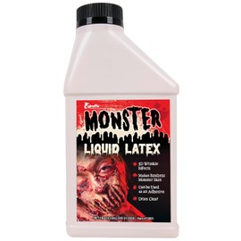 Látex Monstruo líquido, pinta 16 onzas, crea Monster/Piel Zombie y FX