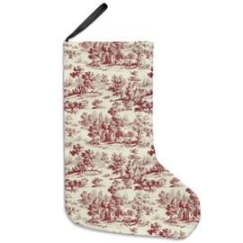 16 Inches Rustic Country Christmas Stockings, Farmhouse Christmas Stockings, Xmas Stockings, Vintage Christmas Stockings, Christmas Socks Decoration