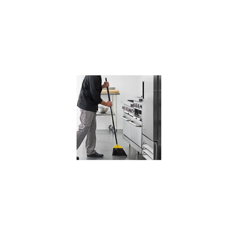 Rubbermaid Commercial Products 10" Smooth Surface Jumbo Sweep Angle Broom,