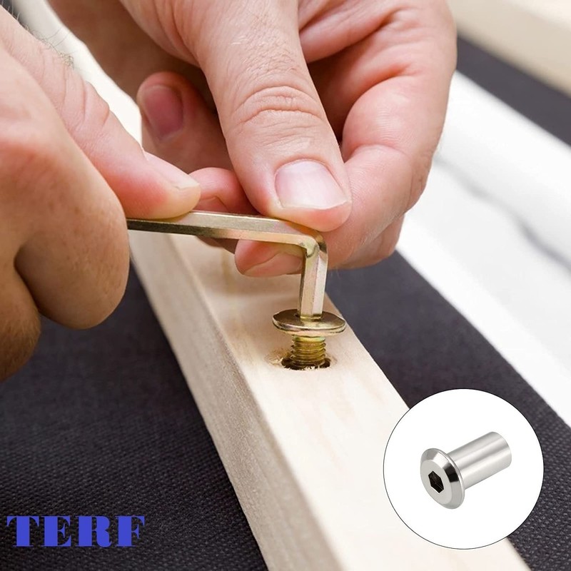 TERF® M8 X 16mm Joint Connector Nuts M8 (8mm) X