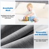 PNXDFC 3-Piece Twin Size Bed Rails for Toddlers, with Headboard