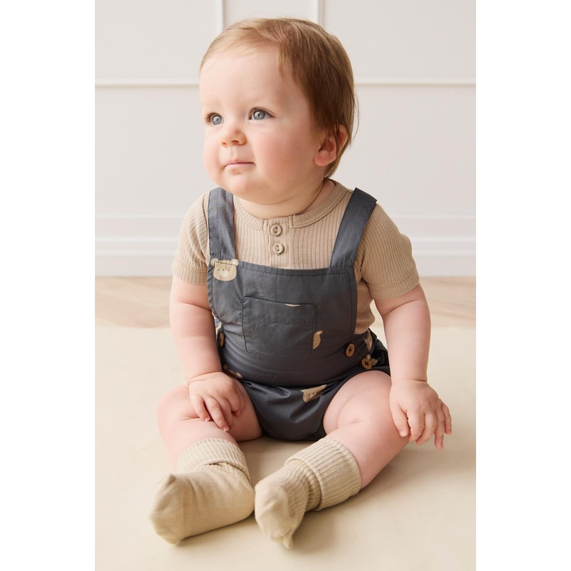 Jamie Kay JBFO252050 Baby Bobbie Bears Shadow OC Playsuit, navy
