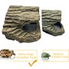 Tfwadmx Large Turtle Basking Platform, Bearded Dragon Hide, Reptile Cave