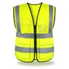 ANDANDA High Visibility Reflective Vest with with 2 Functional Pockets&Multi-scene