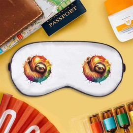 'Sloth at Sunset' Sleep/Travel Eye Mask (EY00023979)