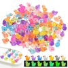 Pack of 200 Luminous Mini Resin Ducks - Colourful Miniature