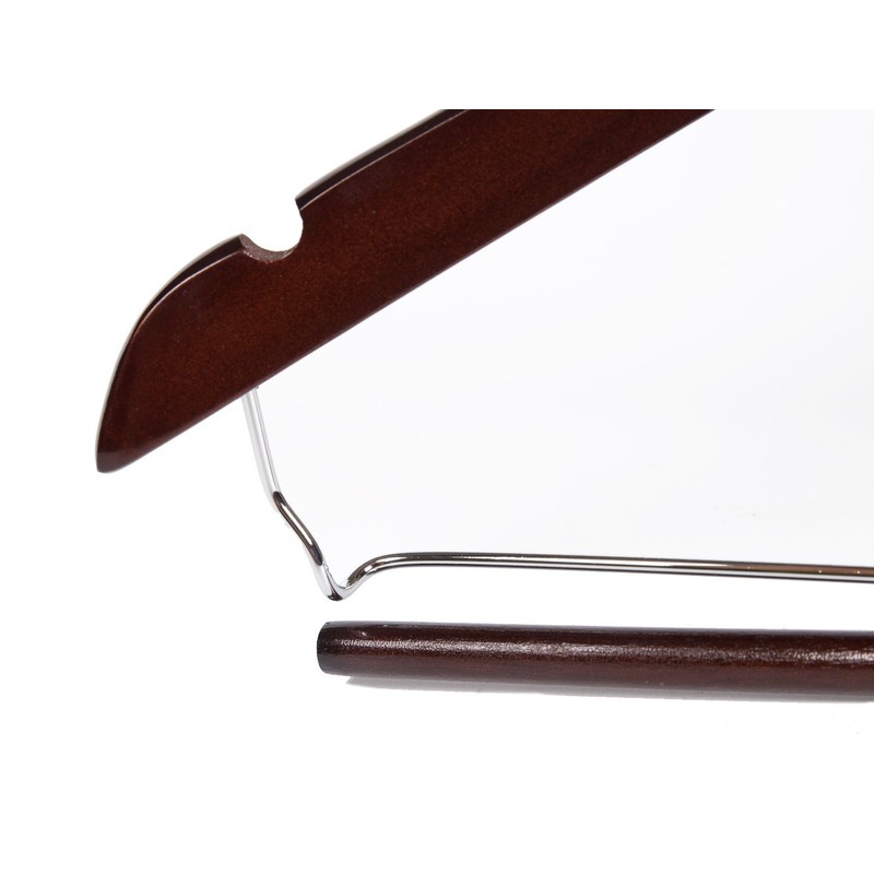 Quality Hangers Wooden Hangers Beautiful Sturdy Suit Coat Hangers with