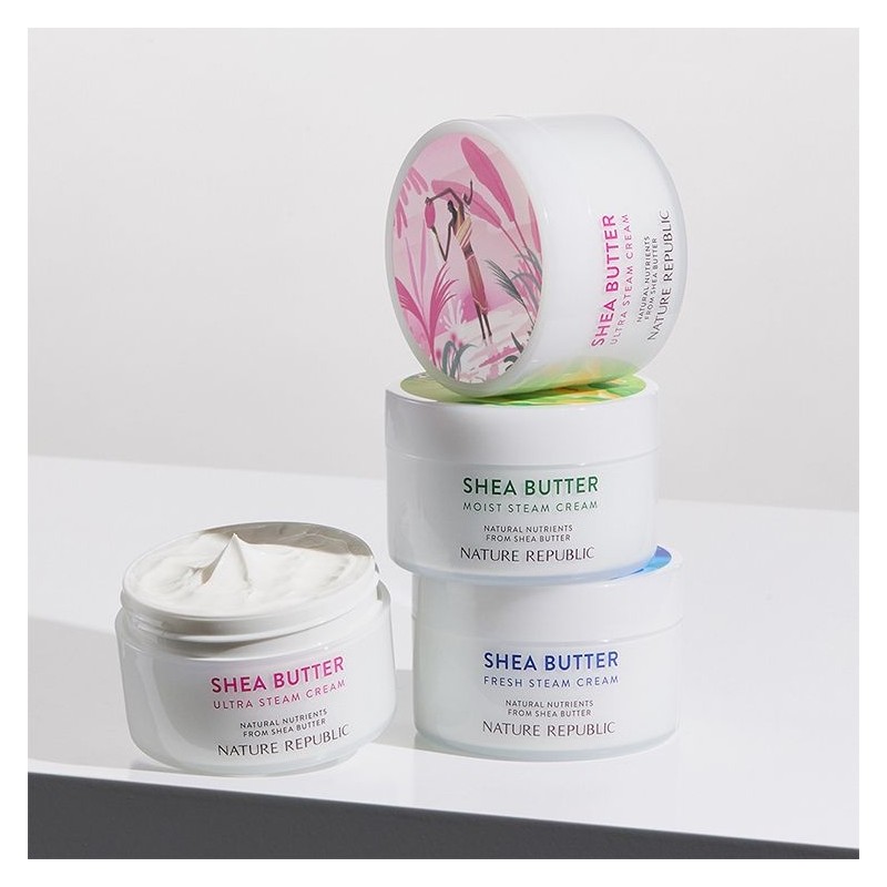 Nature Republic Shea Butter Steam Cream Fresh NF0498 / 쉐어버터