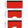 3-Piece Magnetic PU Leather Car Fender Cover Set for Auto