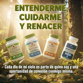 GAERO GLOBAL SOLUTION Lactobacilos Probiótico para Mujeres Capsulas Vegana 30 500mg Ga Tlali 10 Billones Probiotico Beneficios - Inulina de Agave -...